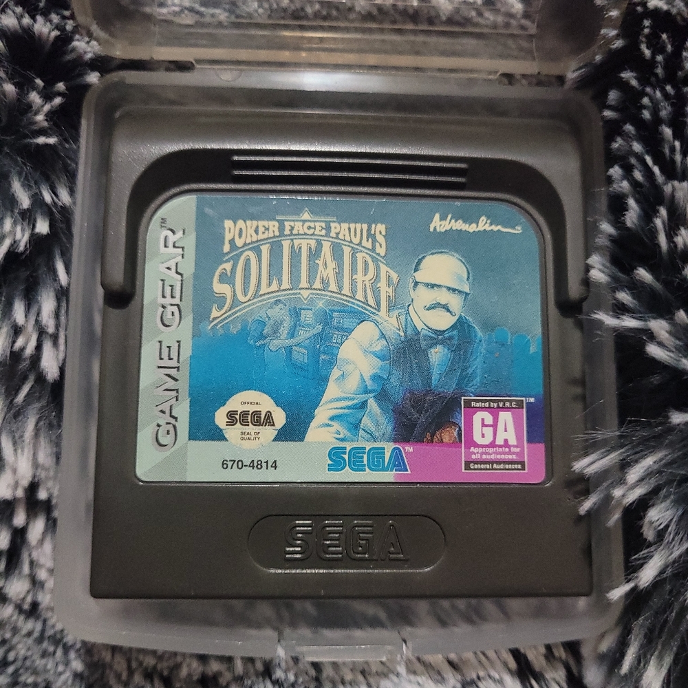 Solitaire sega game
